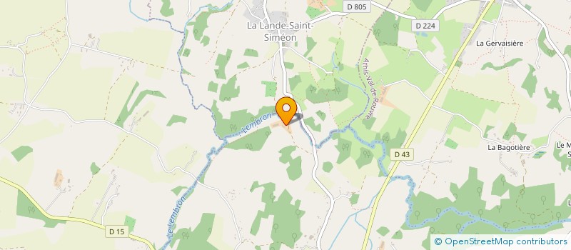 localisation de l'entreprise LES GUEULES DE BOIS à ATHIS-VAL DE ROUVRE