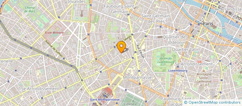 localisation de l'entreprise LES GUIDES ES SECURITES à PARIS