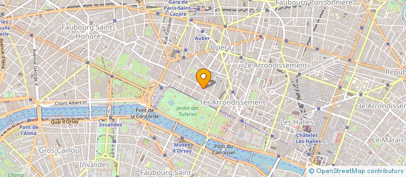 localisation de l'entreprise LES GUIDES RIVAGES à PARIS