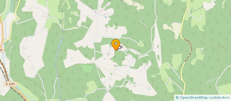 localisation de l'entreprise LES GUILLAUBETS  FLEURAC