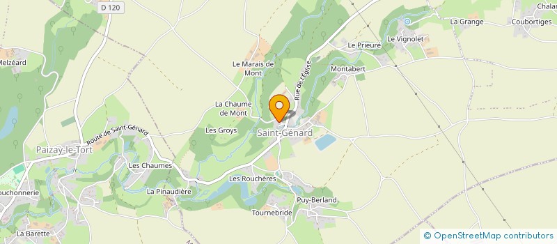 localisation de l'entreprise LES GUINGUETIERS  MARCILLE