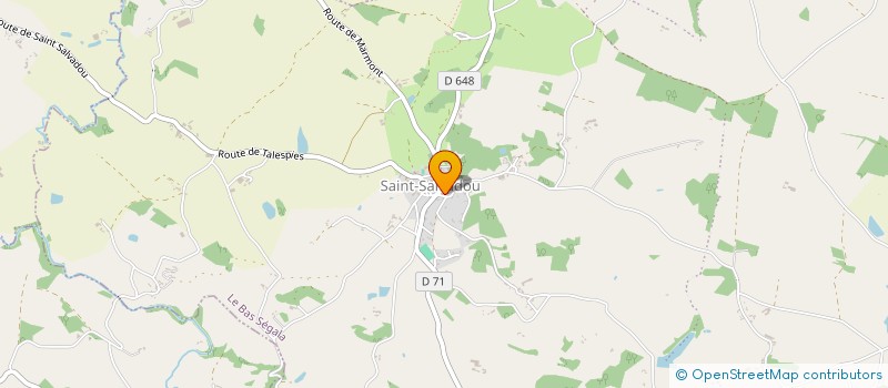 localisation de l'entreprise LES GUITOUNES  MORLHON-LE-HAUT