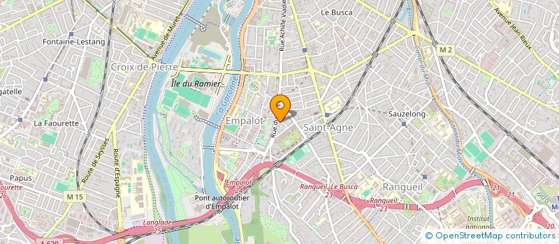 localisation de l'entreprise LES HABITANTS DE LA CITE DU 2 MAI 1944 à TOULOUSE