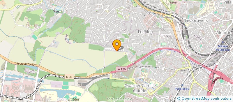 localisation de l'entreprise LES HABITANTS DU HAUT PILEU à PALAISEAU
