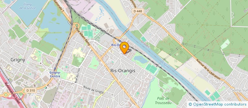 localisation de l'entreprise LES HABITANTS DU VAL DE RIS à RIS-ORANGIS