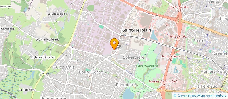localisation de l'entreprise LES HABITANTS ONT LA PAROLE à SAINT-HERBLAIN