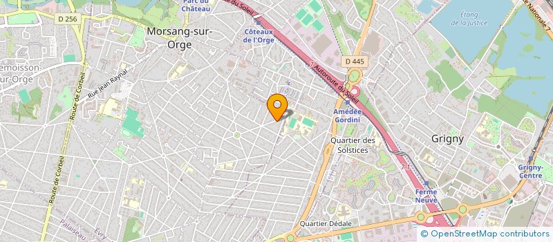 localisation de l'entreprise LES HADJ à MORSANG-SUR-ORGE