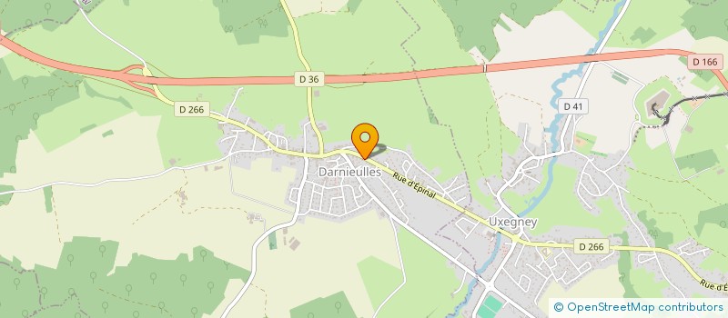 localisation de l'entreprise LES HAIES  DARNIEULLES