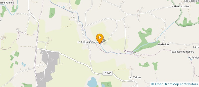 localisation de l'entreprise LES HAIES  CHANTRIGNE