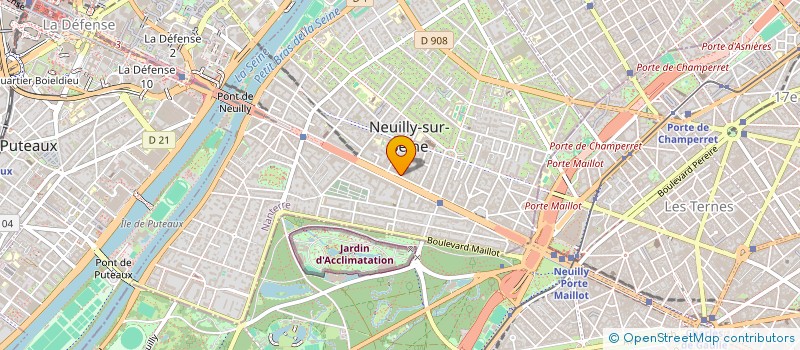 localisation de l'entreprise LES HALLES DE NORMANDIE à NEUILLY-SUR-SEINE