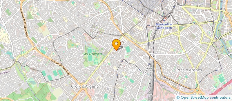 localisation de l'entreprise LES HALLUCINES à MONTPELLIER