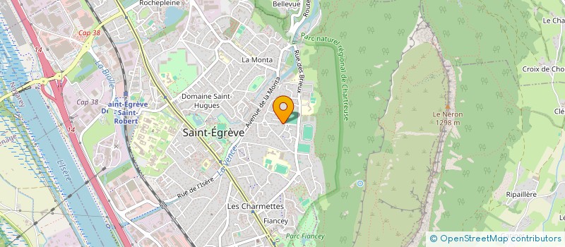 localisation de l'entreprise LES HAMEAUX DE CUVILLEUX  SAINT-EGREVE