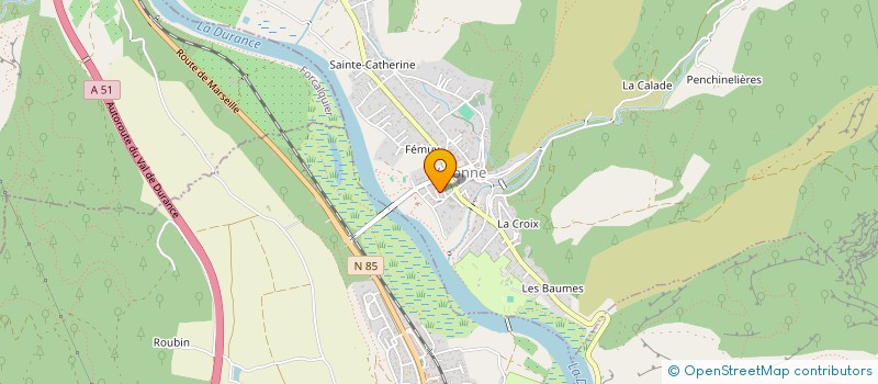 localisation de l'entreprise LES HAMEAUX DE L'HIPPOCAMPE  VOLONNE