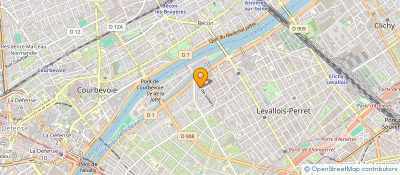 localisation de l'entreprise LES HAMPTONS à NEUILLY-SUR-SEINE