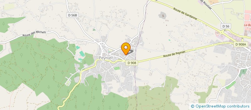 localisation de l'entreprise LES HARMOS DE LA GARENNE  PEYNIER