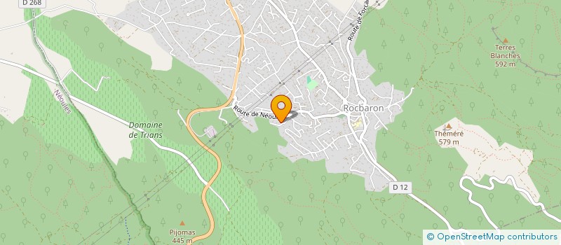 localisation de l'entreprise LES HAUTES à NEOULES