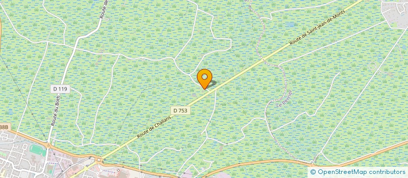 localisation de l'entreprise LES HAUTES LUMIERES  SAINT-JEAN-DE-MONTS