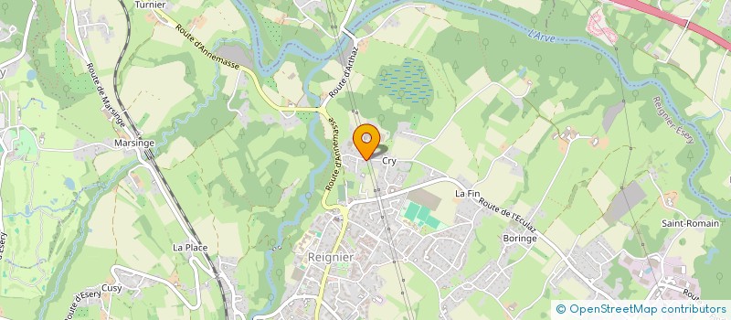 localisation de l'entreprise LES HAUTS CRY à REIGNIER-ESERY