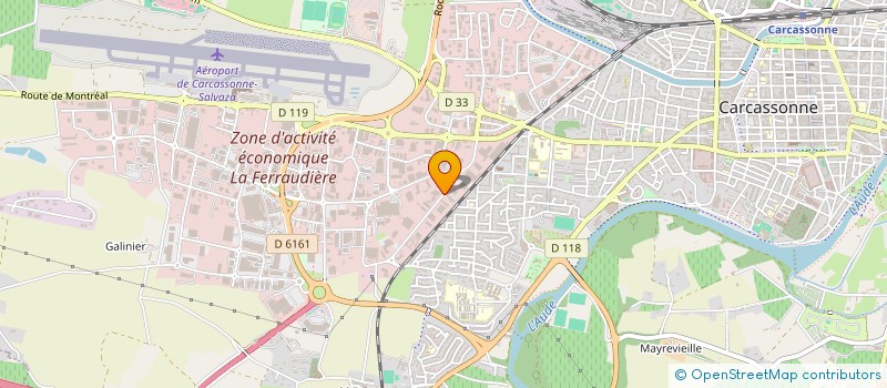 localisation de l'entreprise LES HAUTS DE BALMA à CARCASSONNE