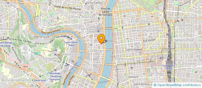 localisation de l'entreprise LES HAUTS DE CAJARC  LYON