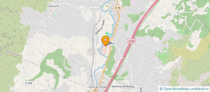 localisation de l'entreprise LES HAUTS DE FIGUEROLLES  ROQUEVAIRE