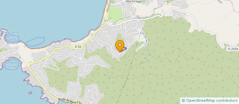 localisation de l'entreprise LES HAUTS DE L ISOLELLA à PIETROSELLA