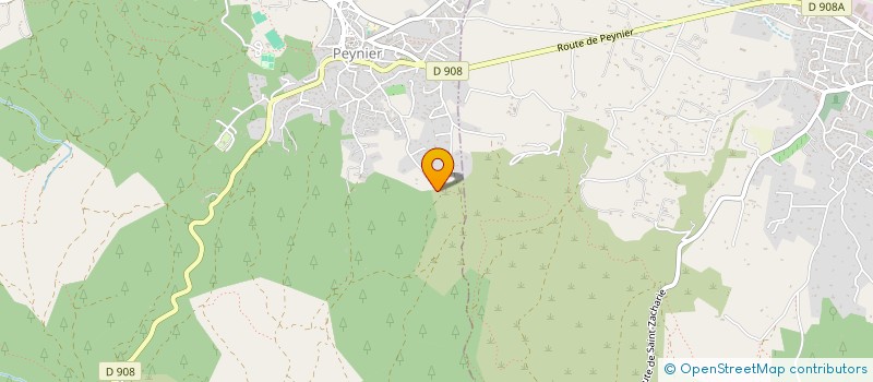 localisation de l'entreprise LES HAUTS DE LA BLAQUE  PEYNIER