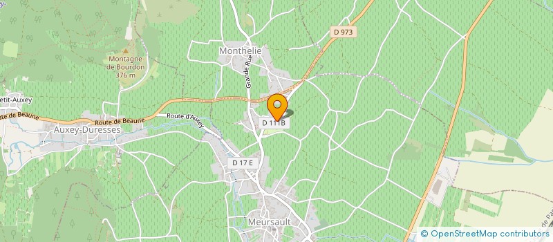 localisation de l'entreprise LES HAUTS DE MEURSAULT  MEURSAULT