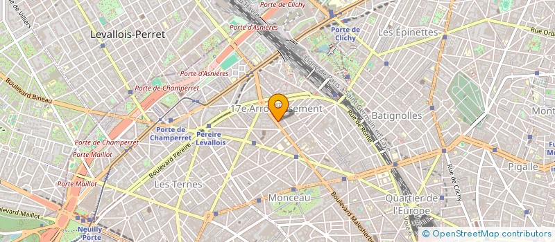 localisation de l'entreprise LES HAUTS DE PORT D'ENVAUX à PARIS