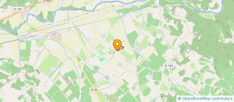 localisation de l'entreprise LES HAUTS DE SANTA CLARA  BUOUX