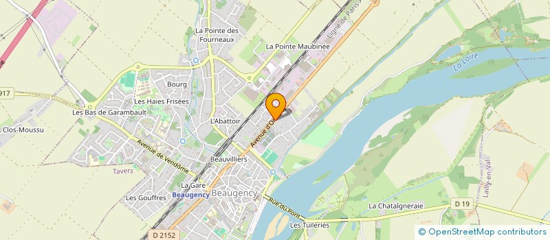 localisation de l'entreprise LES HAUTS DES PRASLES à TAVERS