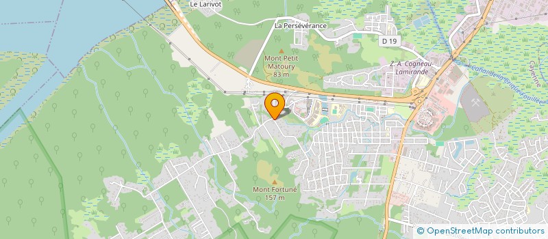 localisation de l'entreprise LES HAUTS DU JARDIN DES LOUSSAIS à MATOURY