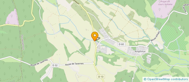 localisation de l'entreprise LES HAUTS FAITS à TAVERNES