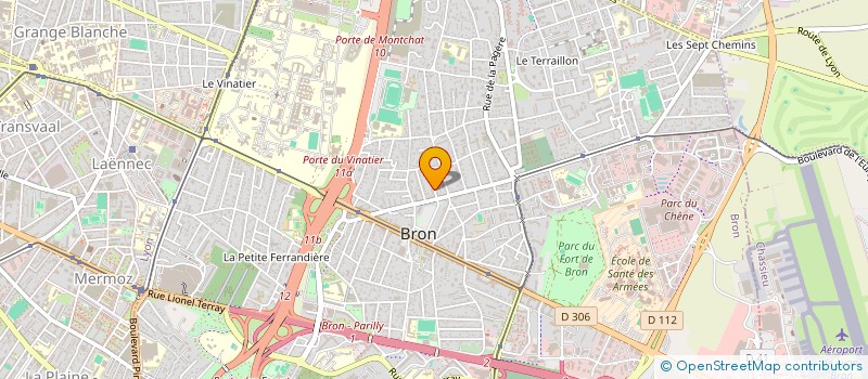 localisation de l'entreprise LES HAUTS PARLEURS à BRON