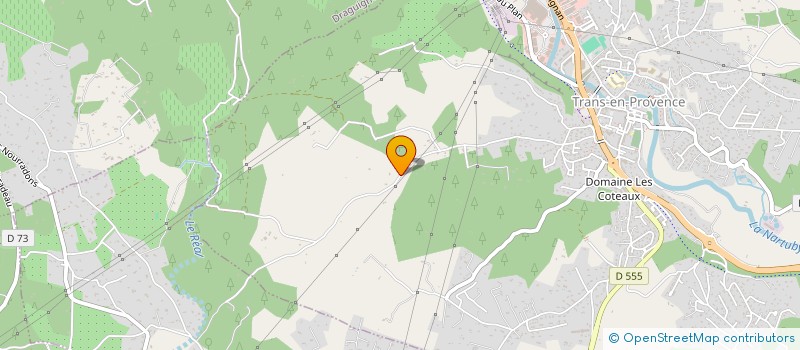 localisation de l'entreprise LES HAUTS PLANONS à TRANS-EN-PROVENCE