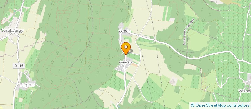 localisation de l'entreprise LES HAUTS POIRETS à NUITS-SAINT-GEORGES