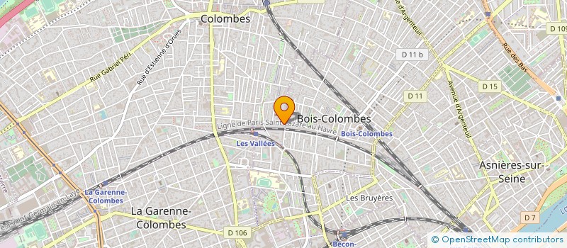 localisation de l'entreprise LES HELIADES à RUEIL-MALMAISON
