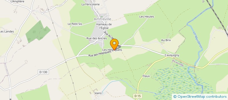 localisation de l'entreprise LES HELPIQUETS  PICAUVILLE