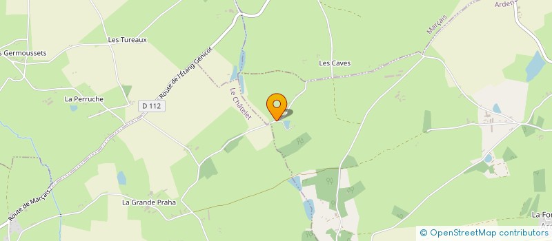 localisation de l'entreprise LES HEMERETTES  ARDENAIS