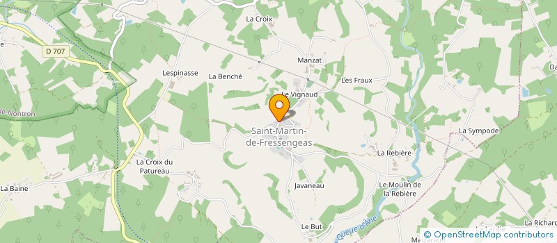 localisation de l'entreprise LES HERBES FOLLES  ST-JORY-DE-CHALAIS