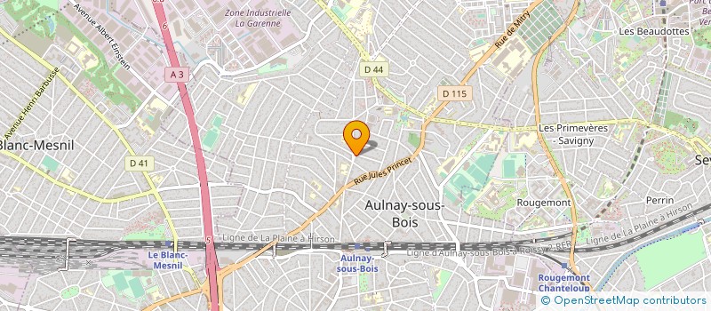 localisation de l'entreprise LES HERBOS DE CARO à AULNAY-SOUS-BOIS