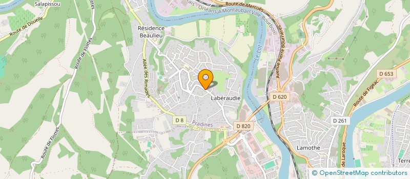 localisation de l'entreprise LES HERISSONS  PRADINES