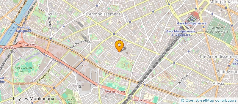 localisation de l'entreprise LES HERISSONS  PARIS