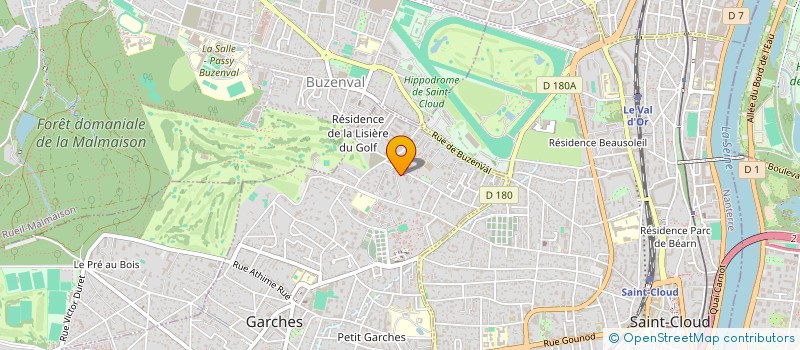 localisation de l'entreprise LES HERITIERES à GARCHES