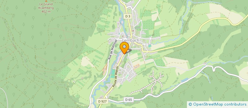 localisation de l'entreprise LES HERITIERS DE HERRMANN CHARLES  LEMBACH