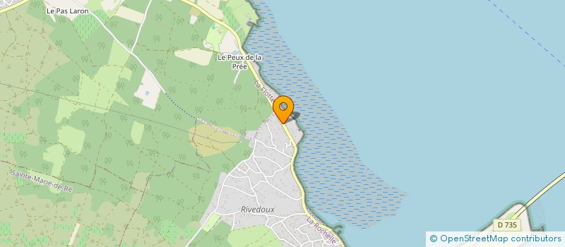 localisation de l'entreprise LES HERITIERS DE LA RECUP  RIVEDOUX-PLAGE