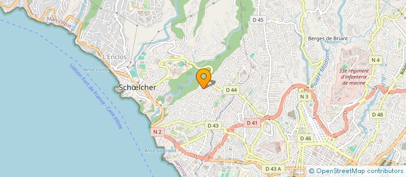 localisation de l'entreprise LES HERITIERS PALCY SAINTE-LUCE  SCHLCHER