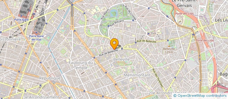 localisation de l'entreprise LES HERITIERS ROMANO VICTOR à PARIS