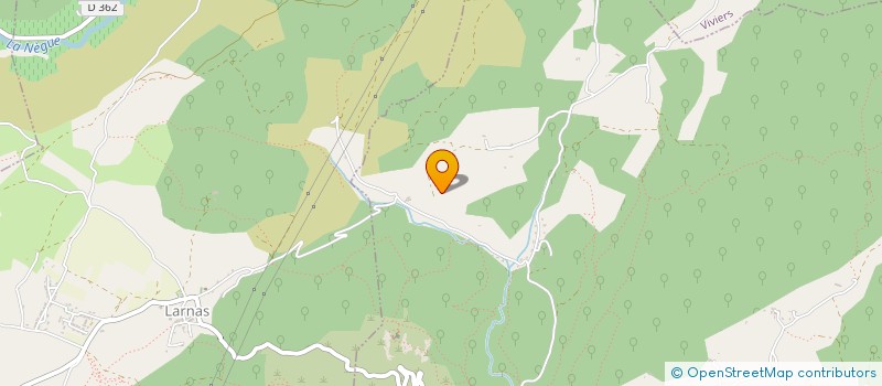 localisation de l'entreprise LES HERMESSAINES  SAINT-MONTAN