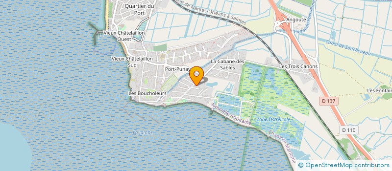 localisation de l'entreprise LES HETRES  YVES